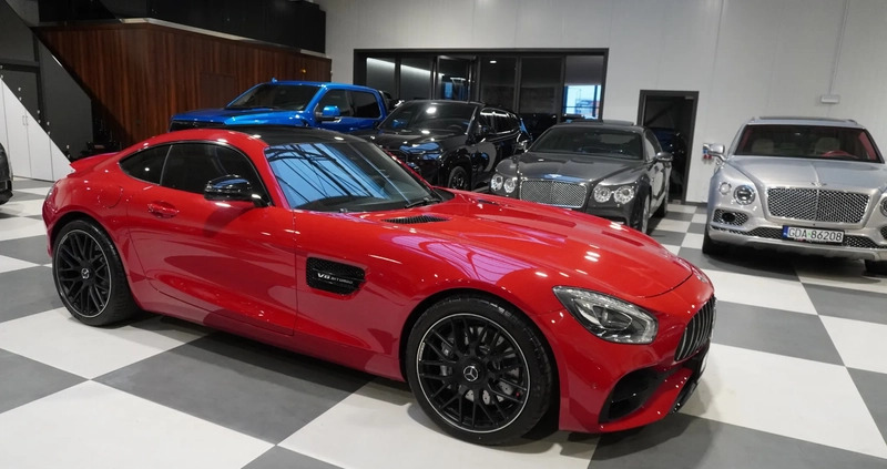 Mercedes-Benz AMG GT cena 519000 przebieg: 52000, rok produkcji 2019 z Krajenka małe 121